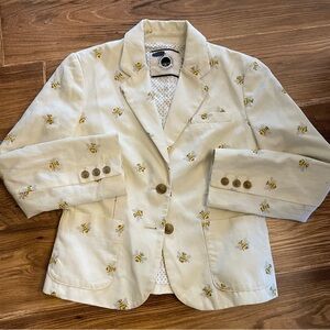 Anthropologie "Bumblebee" corduroy blazer by Daughters of the Liberation.